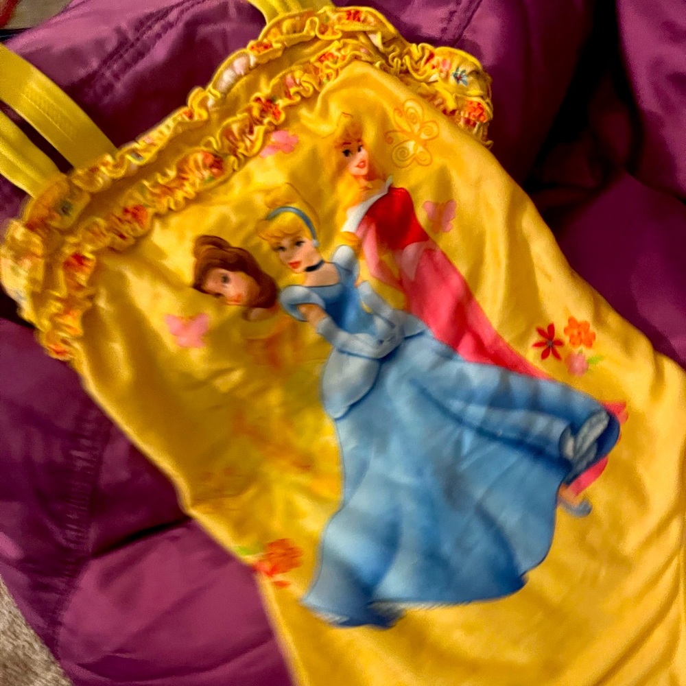 Disney Princess swimsuit 5t gently used